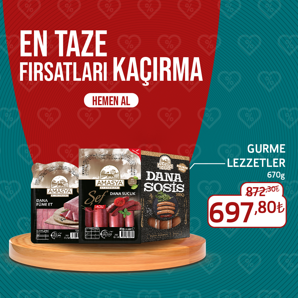 En taze Fırsatlar: gurme lezzetler