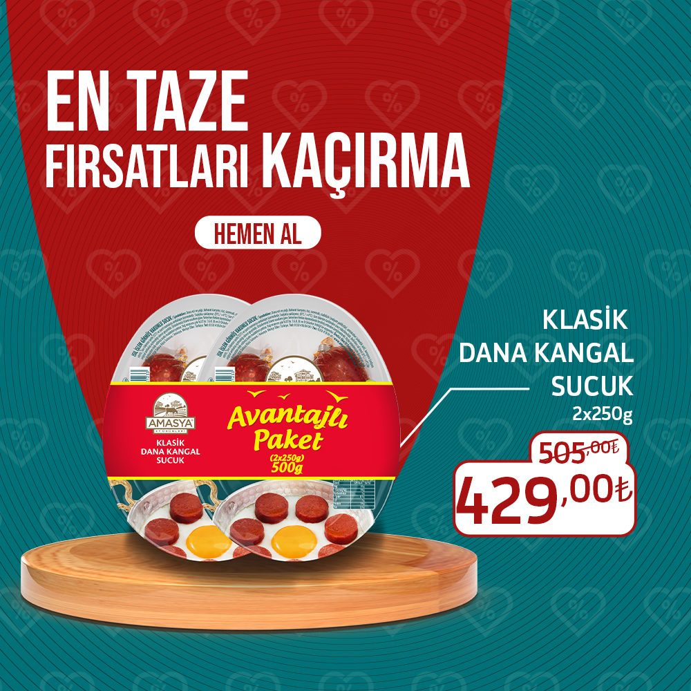 Klasik Dana Kangal Sucuk Avantajlı Paket