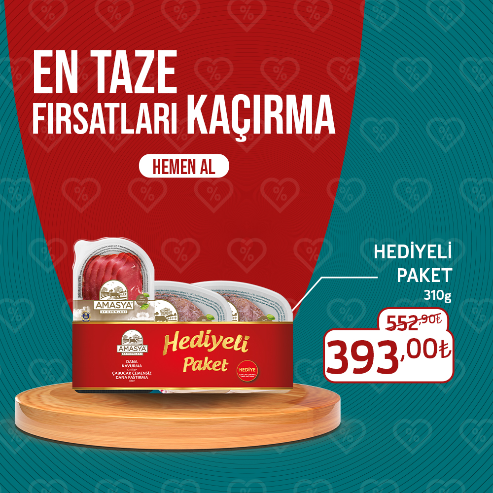 En taze Fırsatlar: Hediyeli paket