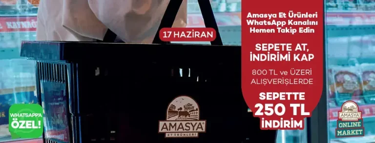 WhatsApp Kanalımıza Özel Sepette 250₺ İndirim