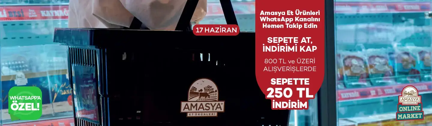 WhatsApp Kanalımıza Özel Sepette 250₺ İndirim