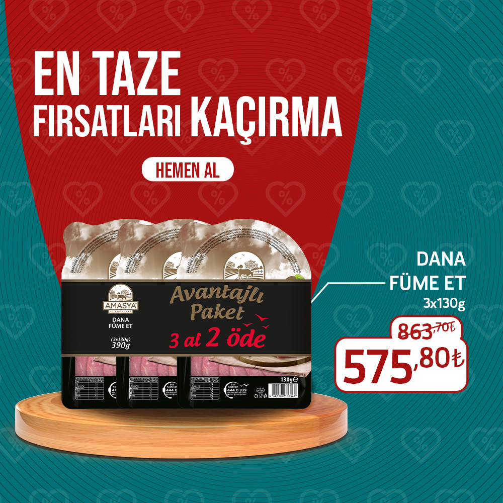 En taze Fırsatlar: Dana füme et