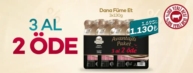 Dana Füme Et 3 Al 2 Öde Paketi