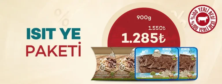 Isıt Ye Paketi 900g %17 İndirimli