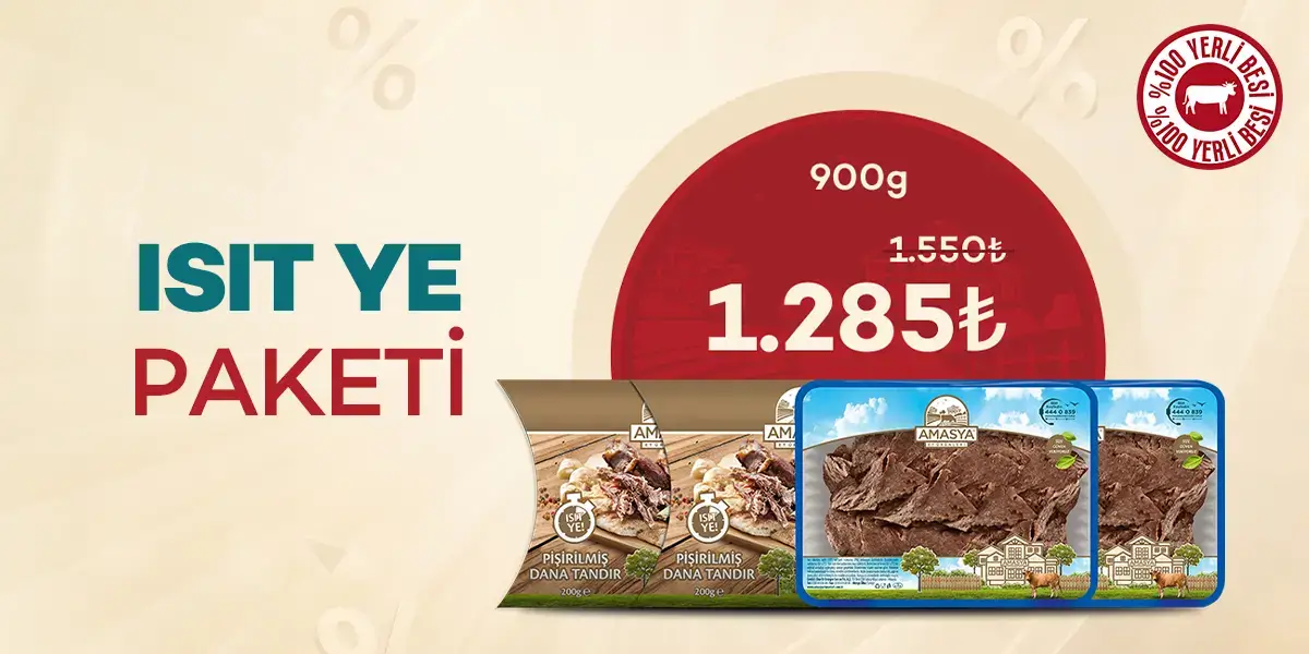 Isıt Ye Paketi 900g %17 İndirimli