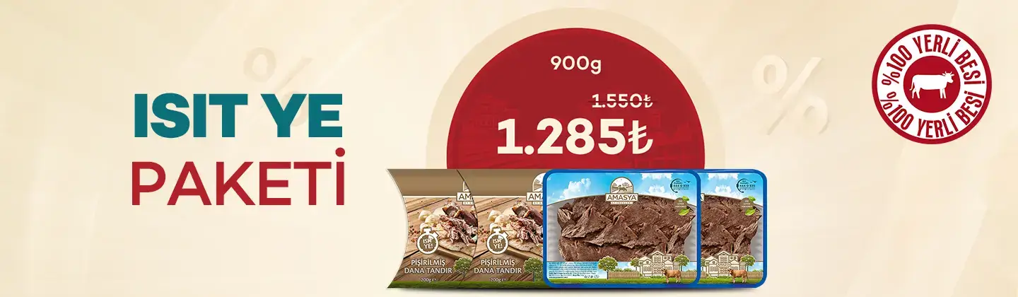 Isıt Ye Paketi 900g %17 İndirimli