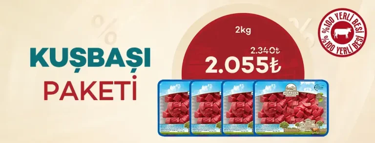 Avantajlı Kuşbaşı Paketi 2kg %12 İndirimli