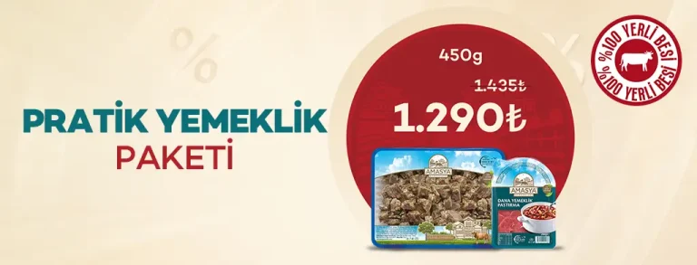 Pratik Yemeklik Paketi %10 İndirimli
