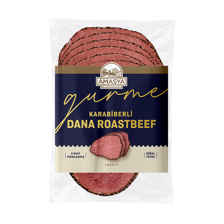 Gurme Karabiberli Dana Roastbeef 100g