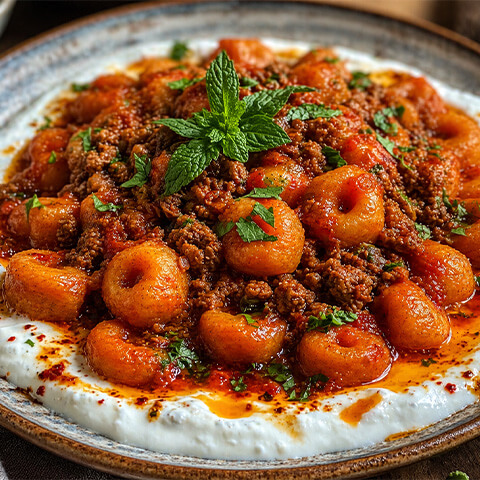Kıyma Soslu Fellah Köftesi Tarifi