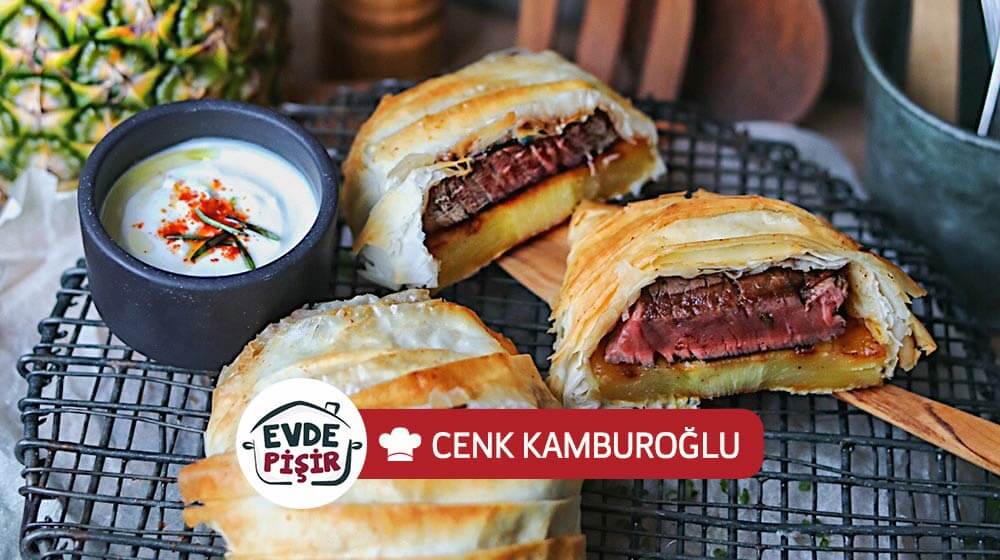 Baklava Yufkasında Çıtır Bonfile Tarifi