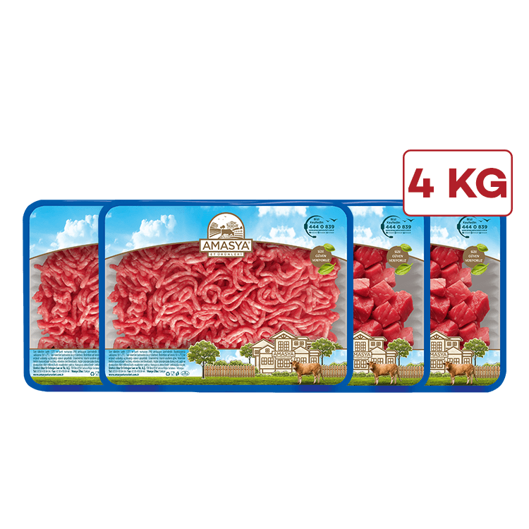 Kıyma & Kuşbaşı Paketi 4kg