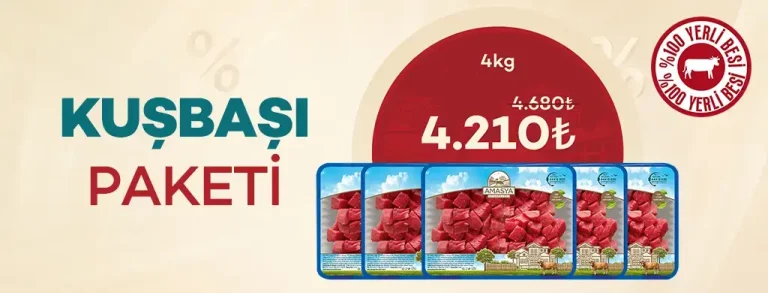 Avantajlı Kuşbaşı Paketi 4kg %10 İndirimli