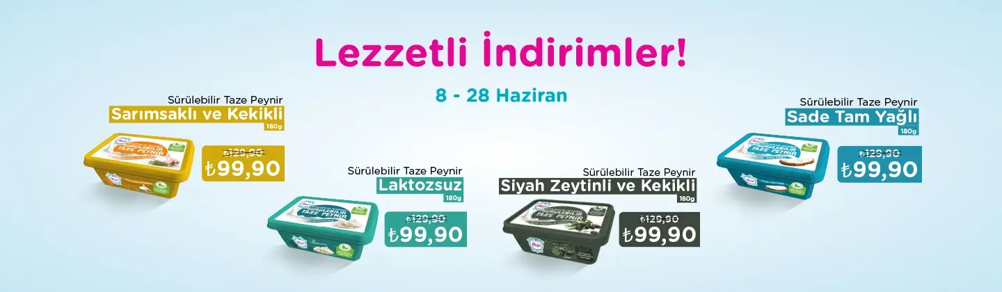 Milgo Peynir Ürünlerinde Lezzetli İndirimler