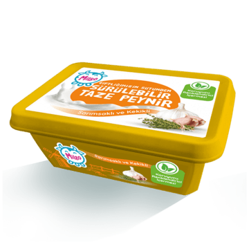 Taze Sürülebilir Peynir Sarımsaklı & Kekikli 180g