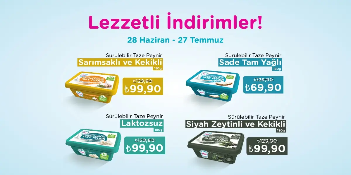 Milgo Peynir Ürünlerinde Lezzetli İndirimler