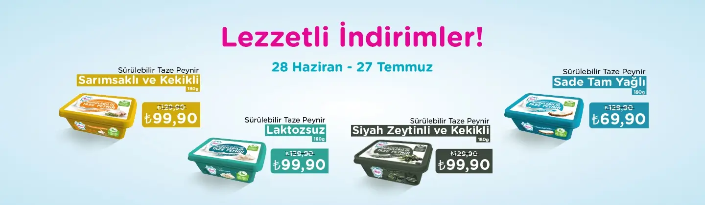 Milgo Peynir Ürünlerinde Lezzetli İndirimler